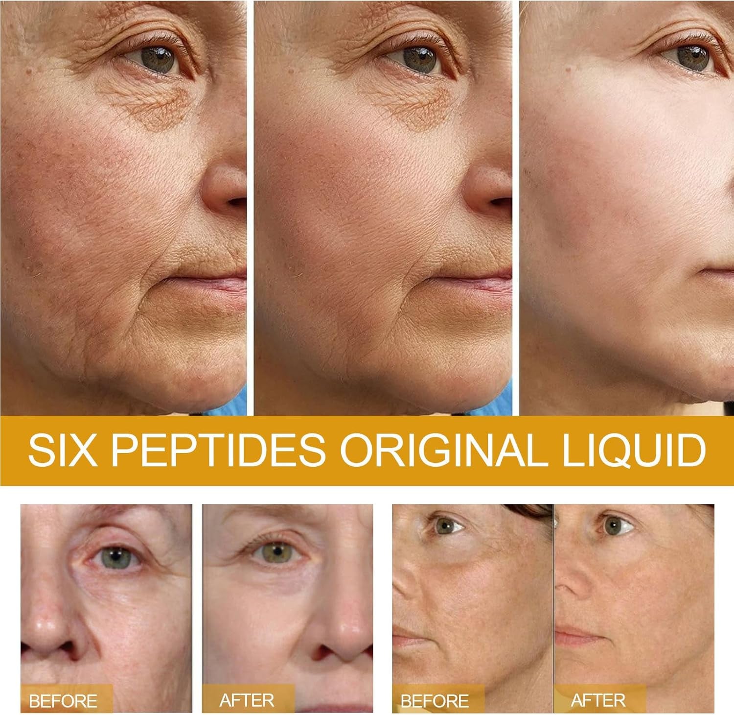 Collagen Facial Serum,Peptide Serum,Facial Hydrating Serum,Anti Aging Facial Serum,Peptide Serum for Women,Repairs Skin Serums Skincare,Dark Spot Correcting Glow Serum,Brighting Hyaluronic Acid Serum