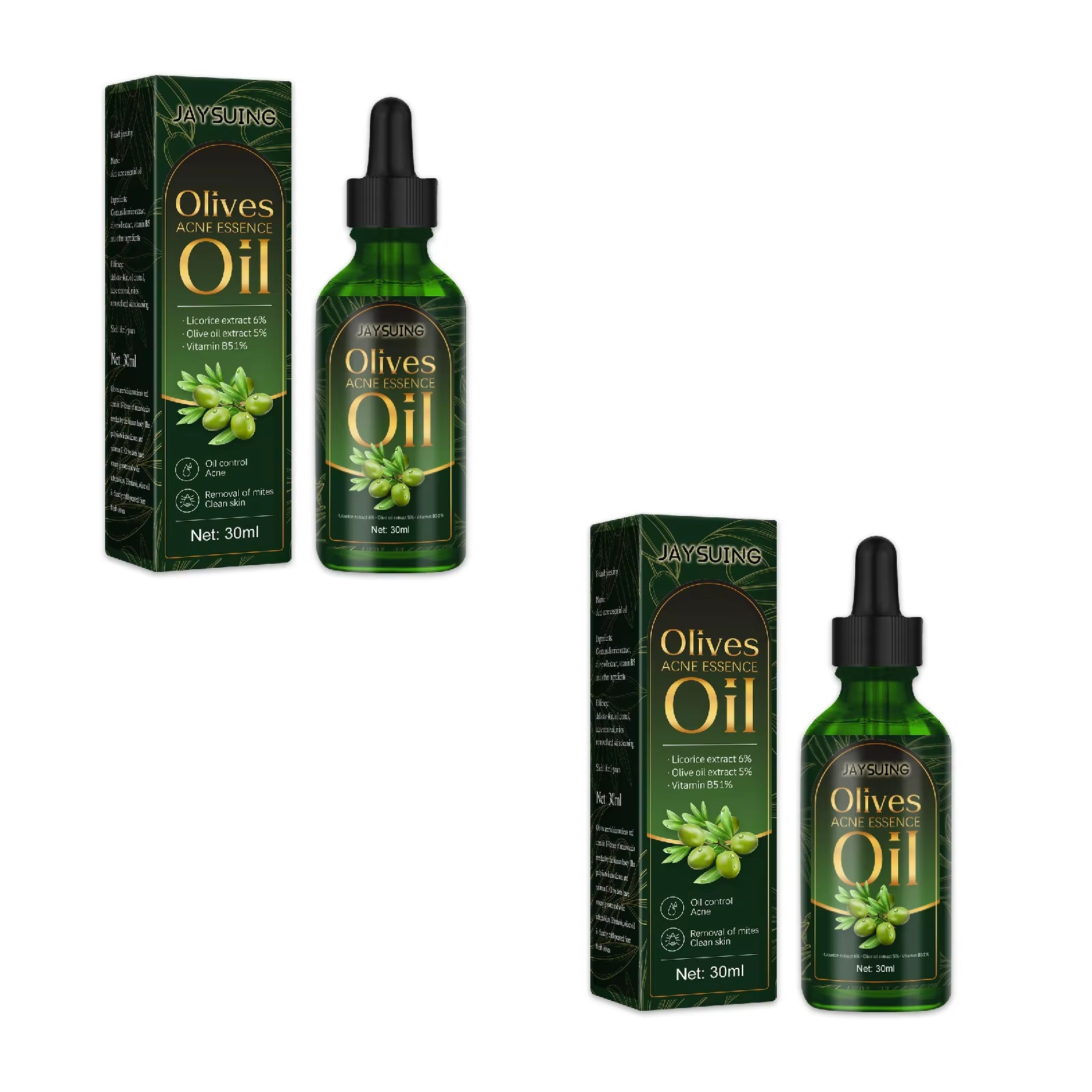 Acne Treatment Face Serum Tea Tree Oil Fade Acne Marks Pimple Spot Removal Moisturizing Firming Cleansing Pore Shrinking Essence